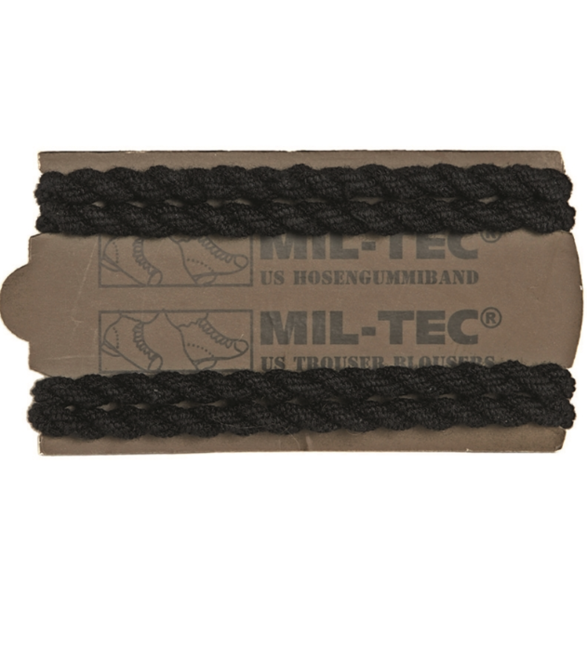 Mil-Tec US benzi elastice pentru pantaloni, negre
