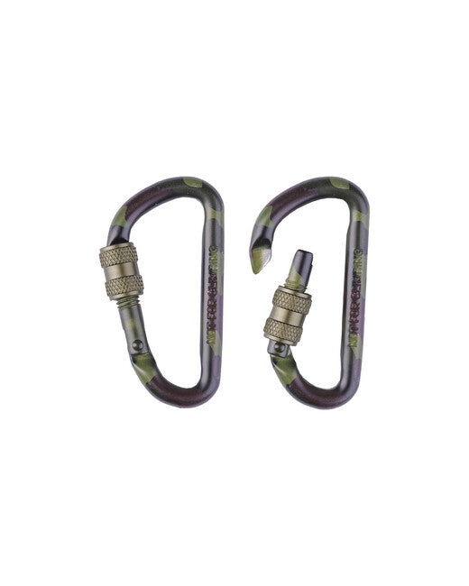 Mil-Tec Carabinieră tactică cu siguranță 60 mm, woodland, pereche