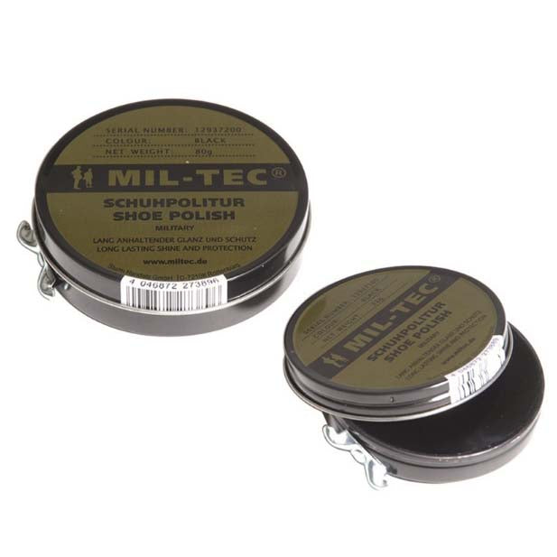 Mil-Tec cremă pentru încălțăminte, neagră, 32g