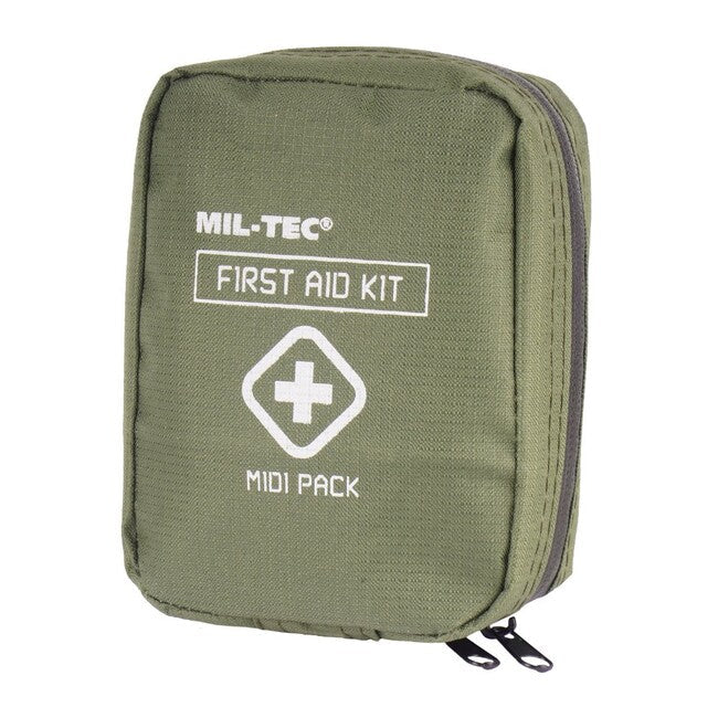 Mil-Tec First Aid Kit Midi trusa de prim ajutor, oliv