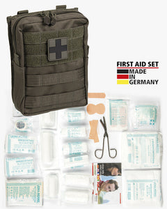 Mil-Tec SET PRO 43 "Leina" trusa de prim ajutor, verde