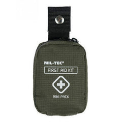 Mil-Tec mini trusa de prim ajutor, oliv