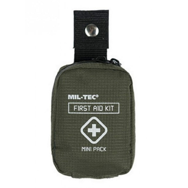 Mil-Tec mini trusa de prim ajutor, oliv