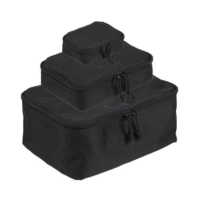 Mil-Tec Molle set huse 3 buc, negru