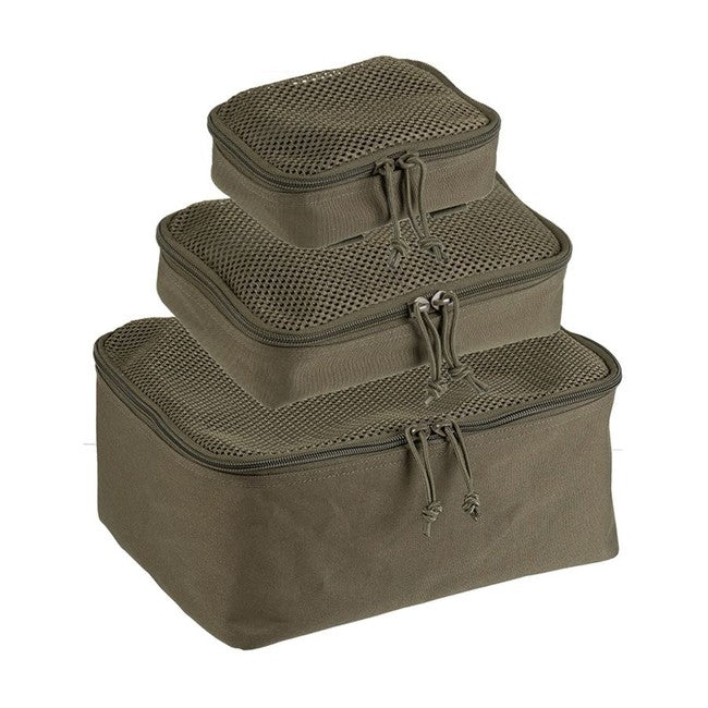 Mil-Tec Molle set huse 3 buc, oliv