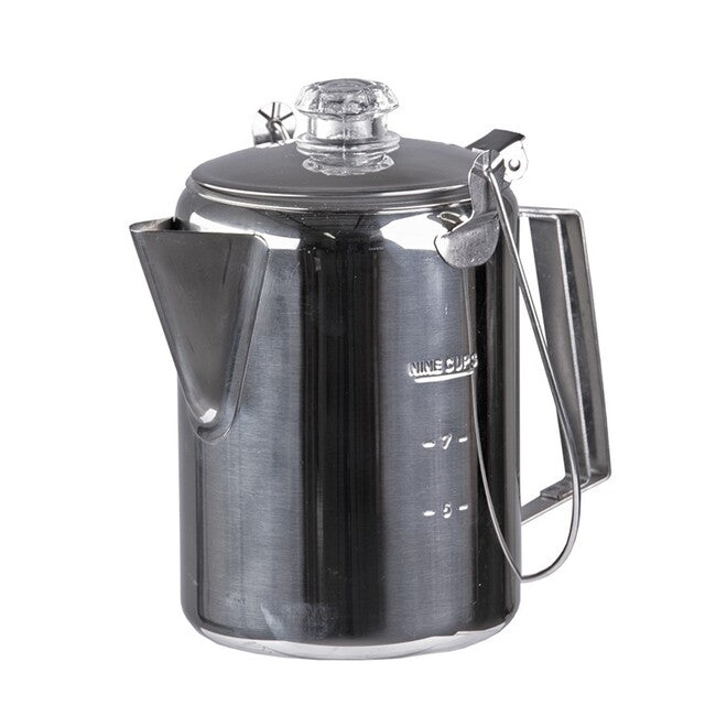 Mil-Tec ibric cu percolator, inoxidabil, 1,3 L