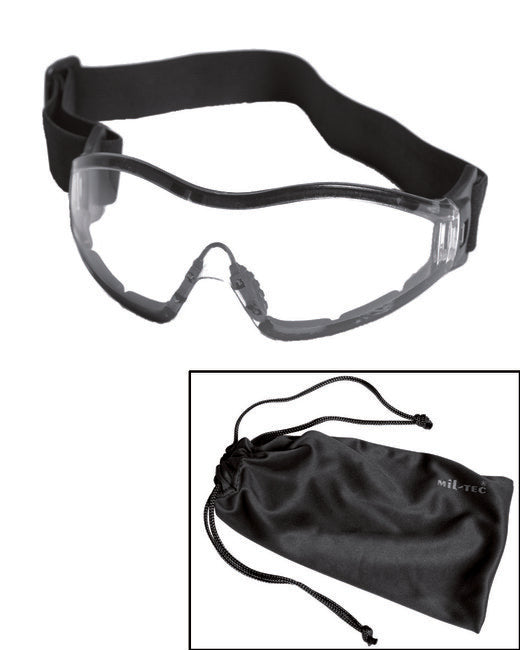 Mil-Tec COMMANDO PARA ochelari, transparenți