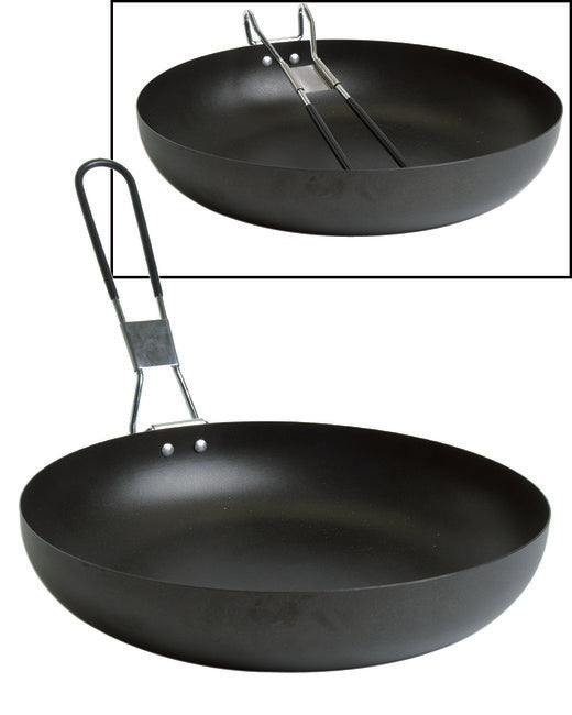 Mil-Tec tigaie pentru foc outdoor, diametru 25cm