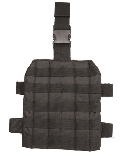 Mil-Tec panou femural MOLLE, negru