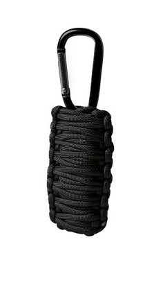 Mil-Tec set paracord de supraviețuire mic, negru