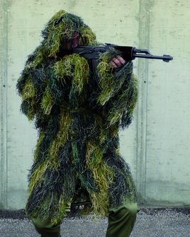 Mil-Tec SNIPER GHILLIE parka de camuflaj woodland
