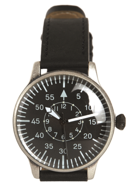 Mil-Tec Pilot Retro ceas, negru