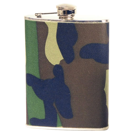 Mil-Tec ploscă Woodland capacitate 8oz./220 ml