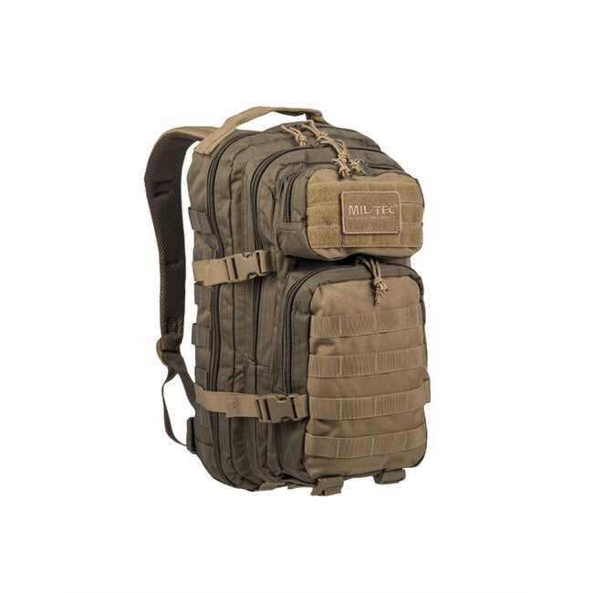 Mil-Tec US ASSAULT SMALL rucsac, RANGER GREEN/COYOTE