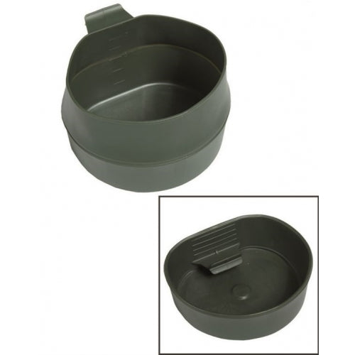 Mil-Tec cană pliabilă, oliv, 600ml
