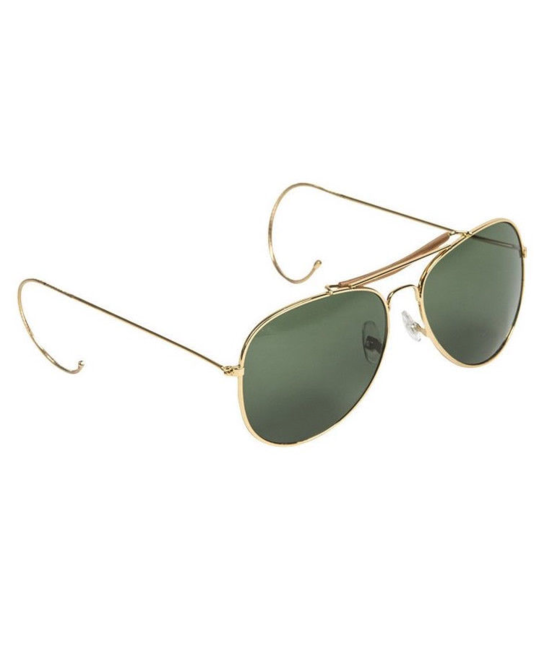 Mil-Tec Air Force ochelari de soare cu husă, verde închis