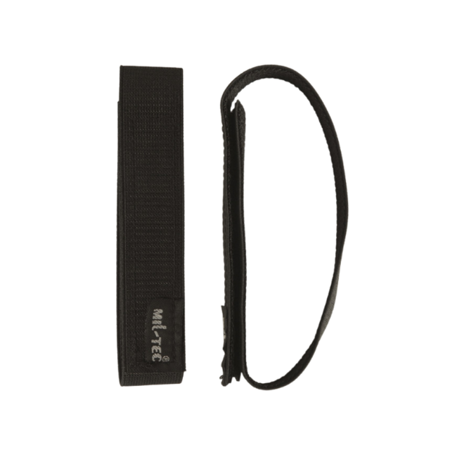 Mil-Tec coliere de cablu pe pantaloni, negru