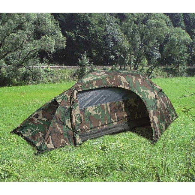 Mil-Tec Cort Recom pentru 1 persoană, woodland, 240 x 135 x 85cm