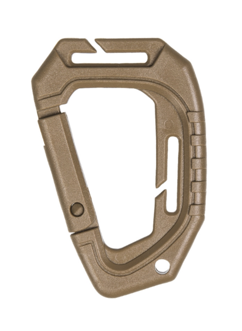 Mil-Tec carabinieră MOLLE din plastic tactică Coyote, 2 buc