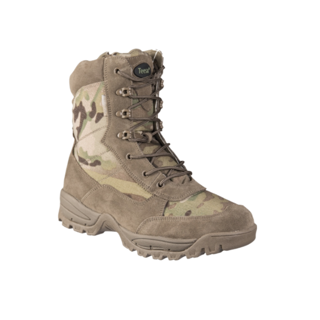 Mil-Tec încălțăminte tactică cu fermoar, Multicam