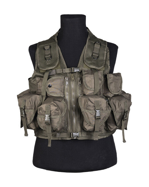 Mil-Tec vestă tactică (9 buzunare)