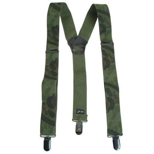 Mil-Tec bretele clip pentru pantaloni, woodland