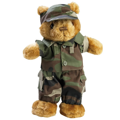 Mil-Tec uniformă pentru ursuleț de pluș mic cce camo
