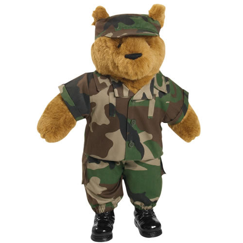 Mil-Tec uniformă pentru urs de pluș mare, cce camo