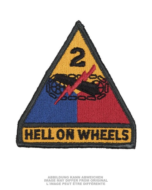Mil-Tec US '2ND.ARM.DIV.' IAD insignă textilă