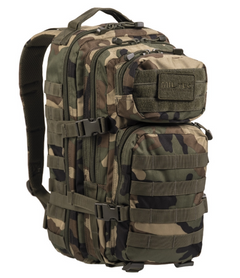 Mil-Tec US assault rucsac mic woodland, 20L