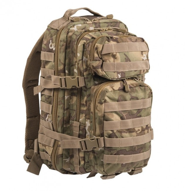 Mil-Tec US assault rucsac mic woodland-arid, 20L