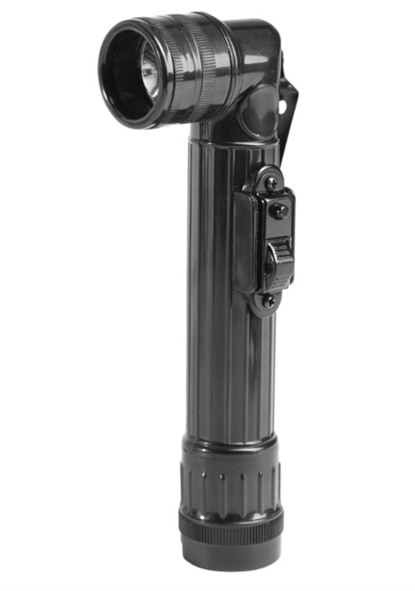 Mil-Tec lanternă US LED mare, neagră, 21cm