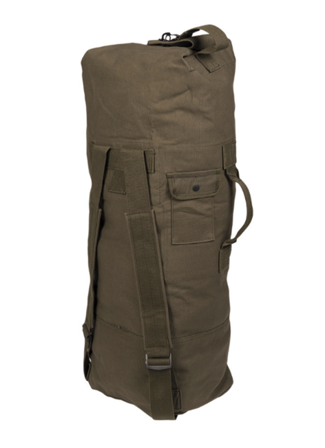 Mil-Tec US sac de marină cu doi curele 75l, oliv