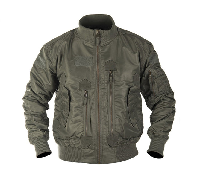 Mil-Tec US Tactical geacă pilot, oliv