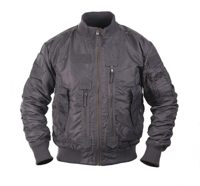 Mil-Tec US Tactical geacă pilot, gri