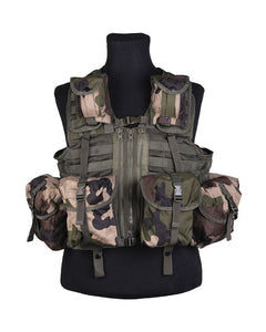 Mil-Tec MODULAR SYSTEM vestă tactică cu 8 buzunare, cce tarn