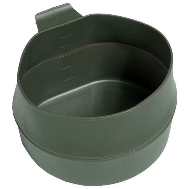 Mil-Tec cană pliabilă, oliv, 200ml