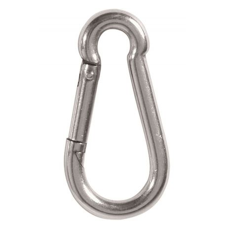 Mil-Tec carabinieră din oțel inoxidabil, 8cm