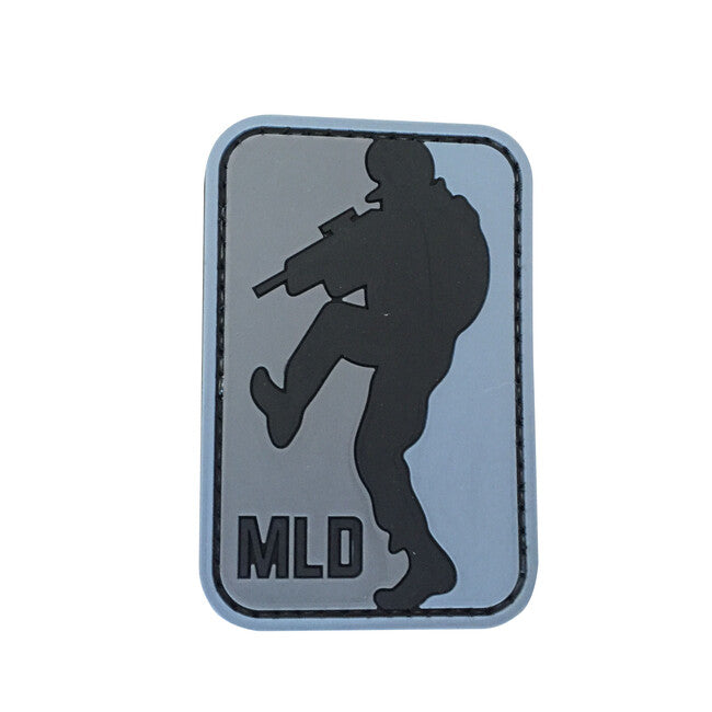 WARAGOD MLD-Major League DoorKicker emblemă PVC Patch, Black