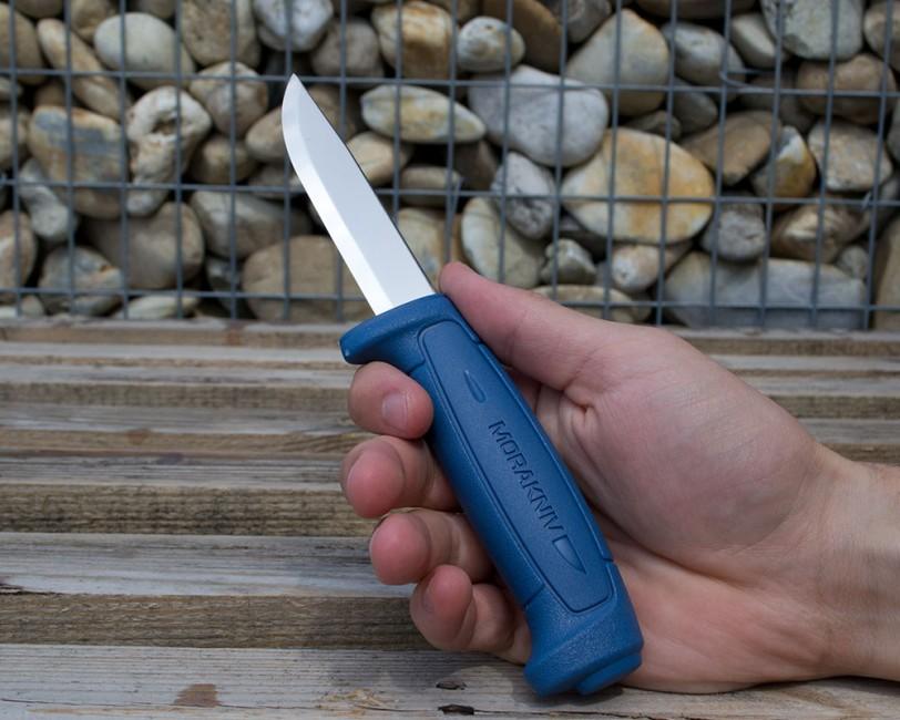 Mora of Sweden Basic 546 cuțit, albastru