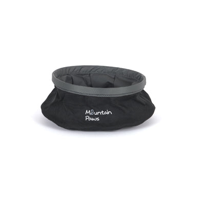 Mountain Paws bol pentru apă pentru câini, negru
