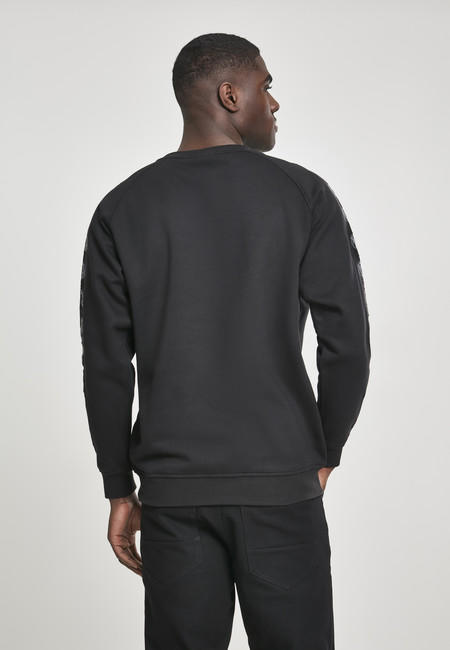 Urban Classics NASA Wormlogo Rocket hanorac pentru bărbați, negru