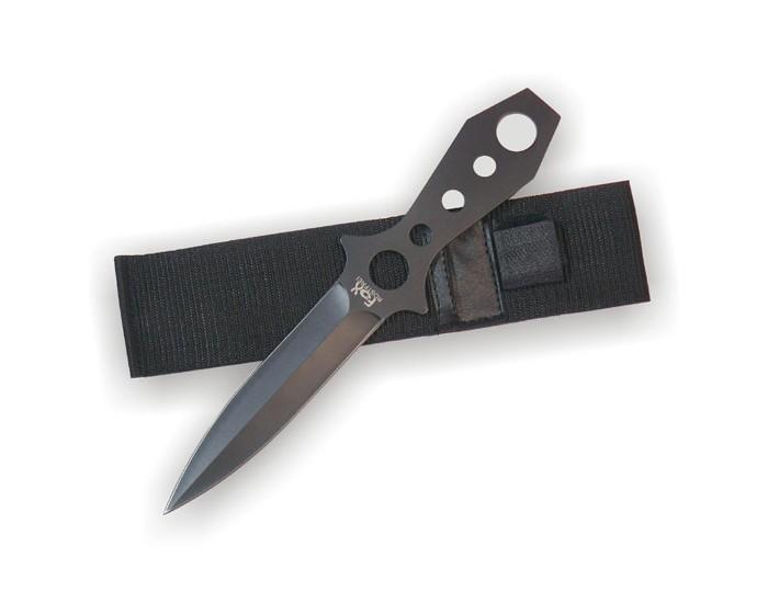 Fox Outdoor cuțit de aruncare, negru