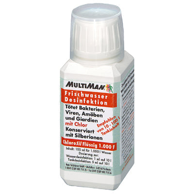 Multiman lichid dezinfectant pentru apă 100 ml