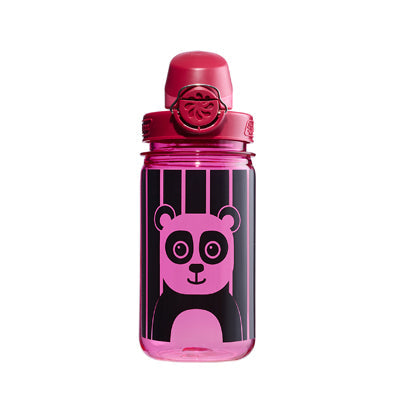 Nalgene Grip-n-Gulp Sustain sticlă de apă pentru copii, 0,35 L, pink panda