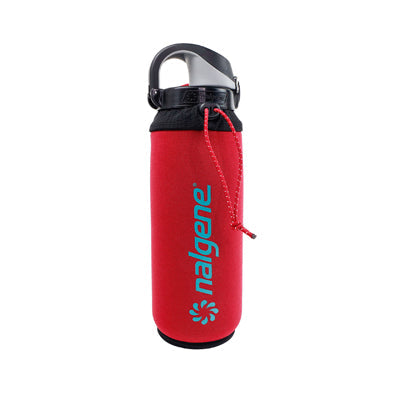 Nalgene Suport pentru sticle Neopren, mic, roșu