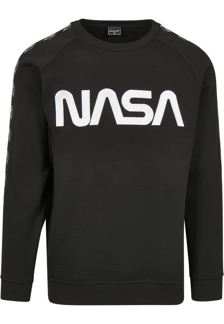 Urban Classics NASA Wormlogo Rocket hanorac pentru bărbați, negru