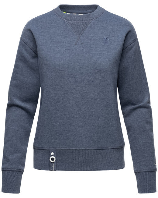 Navahoo Zuckerschnecke hanorac pentru femei, Dusty blue mel.