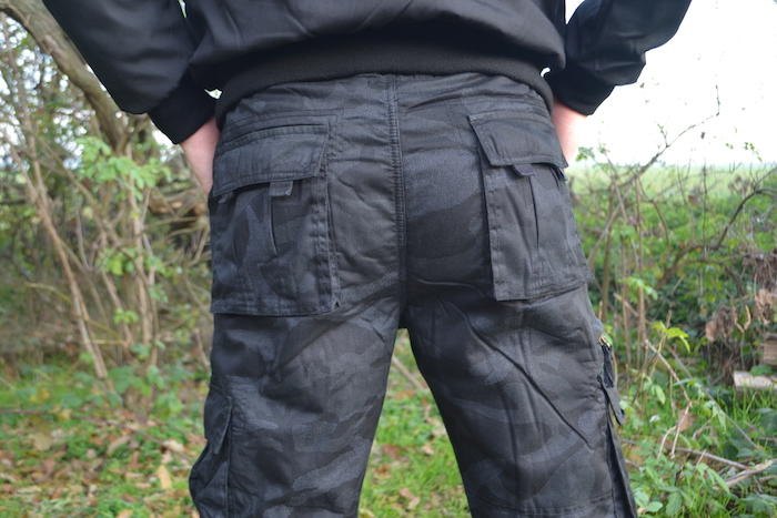 Loshan Roberto pantaloni, night camo