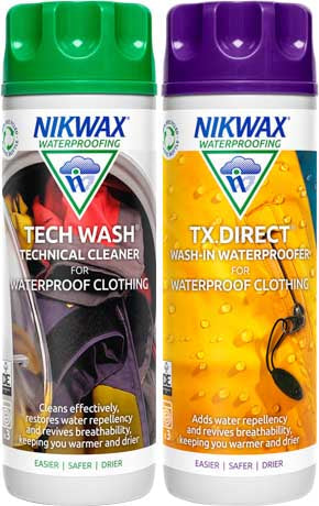 Nikwax Twin Tech Wash / TX.Direct Wash-In set preparate 2 buc, 300ml